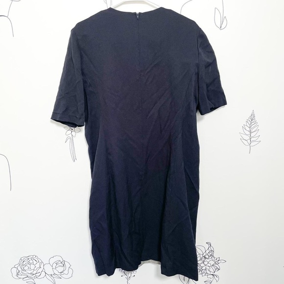 Vintage Navy Dress PERCEPTIONS - Picture 4 of 5